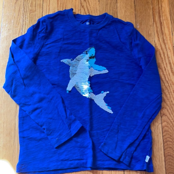 Gap boys small flip sequin shirt - Picture 1 of 2